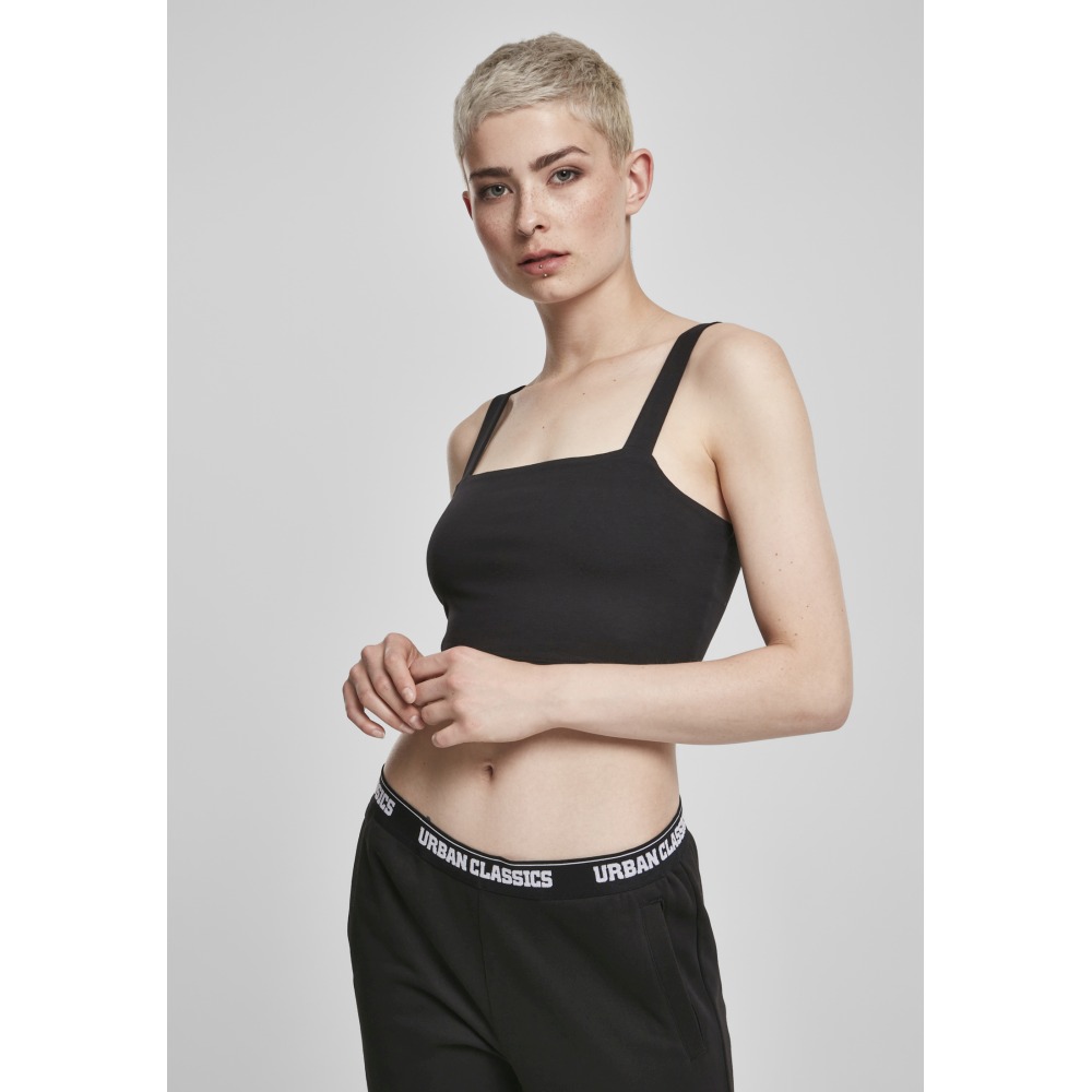 Urban Classics - 2-Pack Crop top - Zwart/Wit